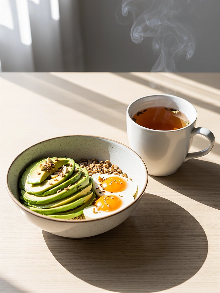 Svěží ráno po dobrém spánku